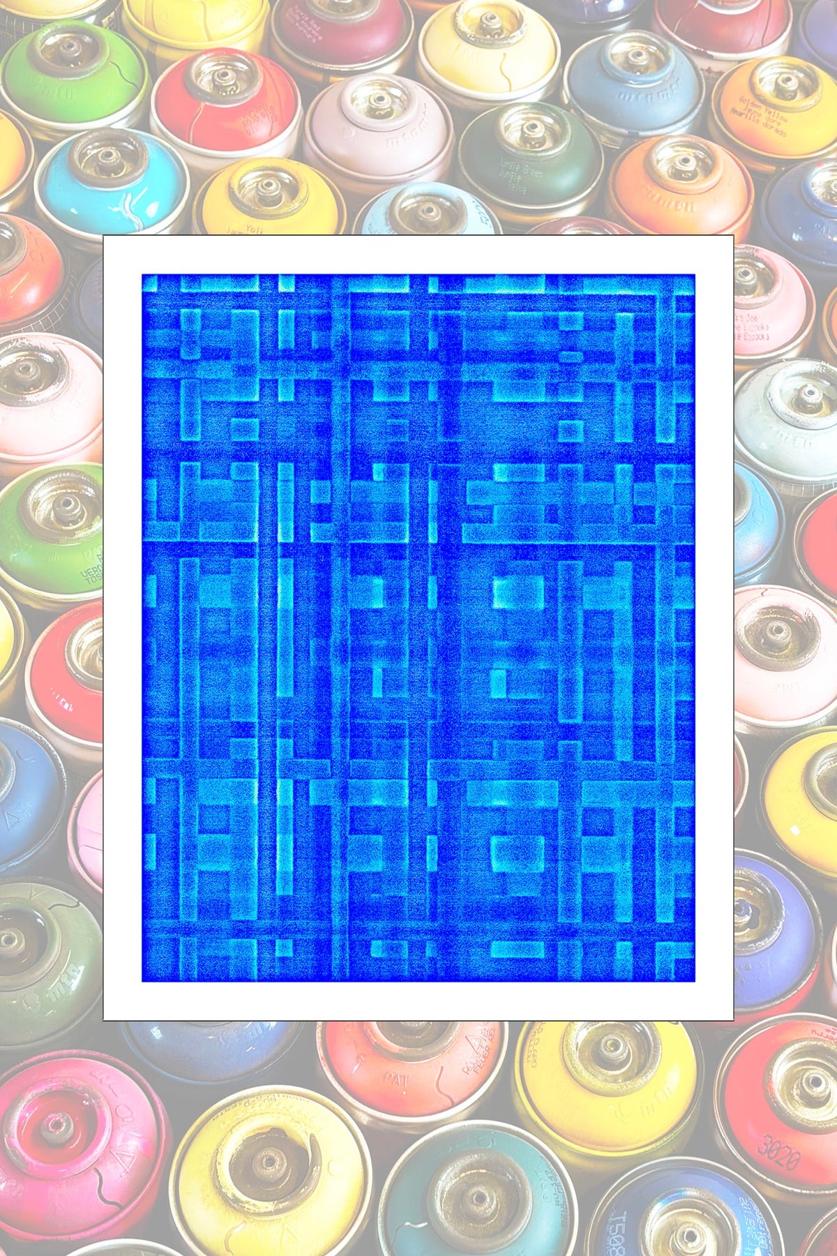 Impressive deep-blue Fine Art Print – Edition of 25