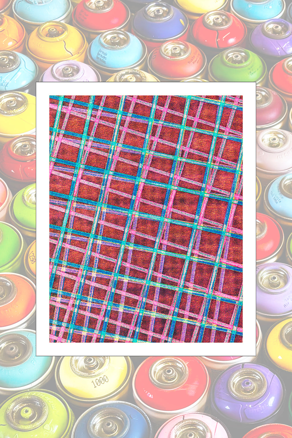 Dazzling vivid Fine Art Print – Unique Piece
