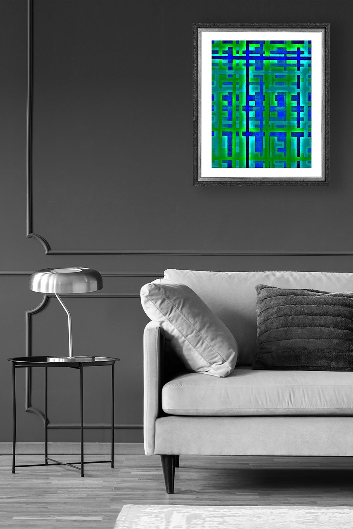 Fascinating vivid Fine Art Print – Unique Piece