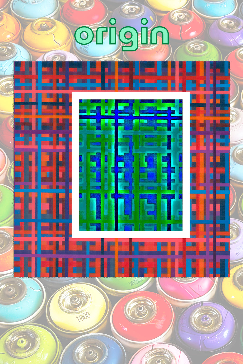 Fascinating vivid Fine Art Print – Unique Piece