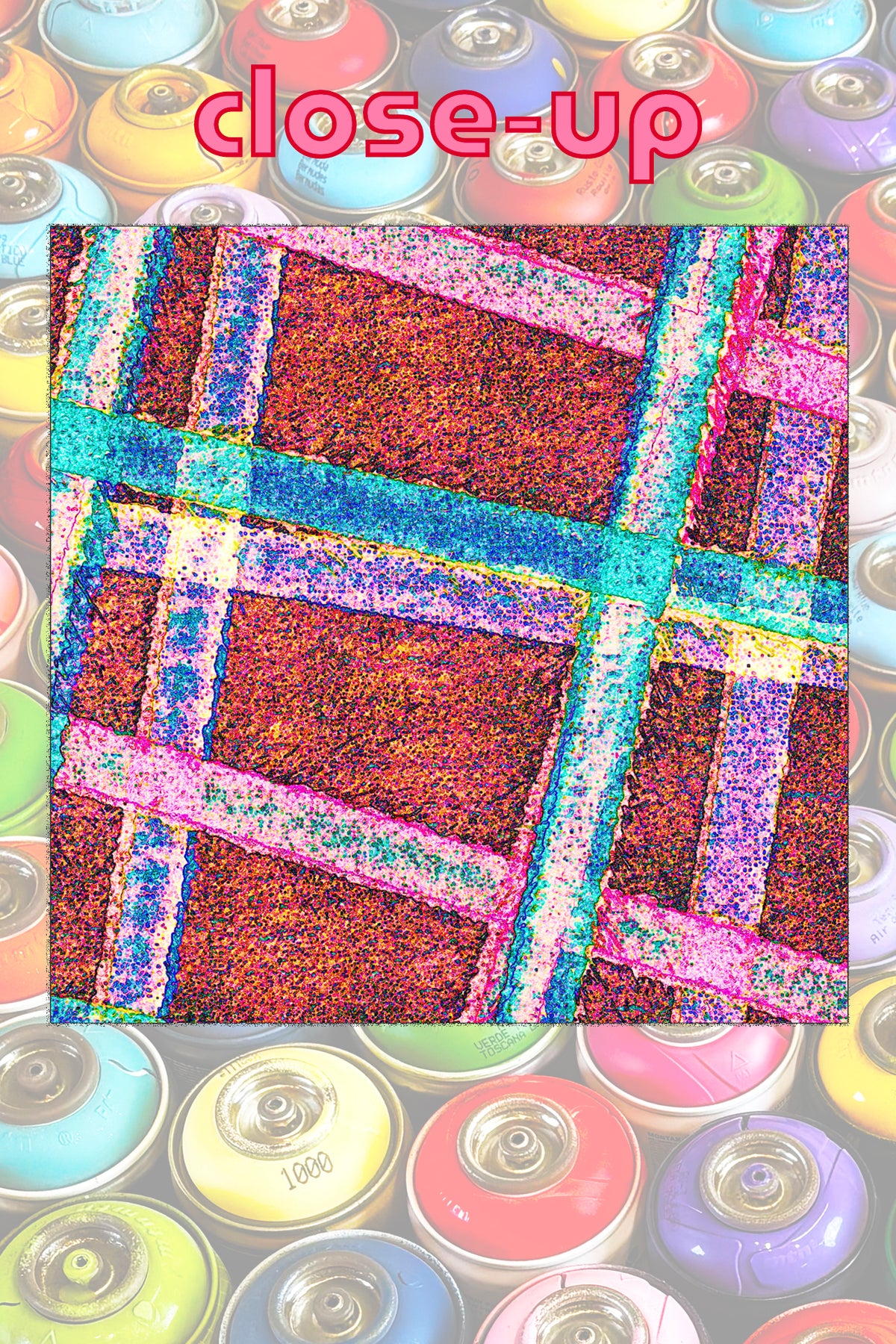 Dazzling vivid Fine Art Print – Unique Piece