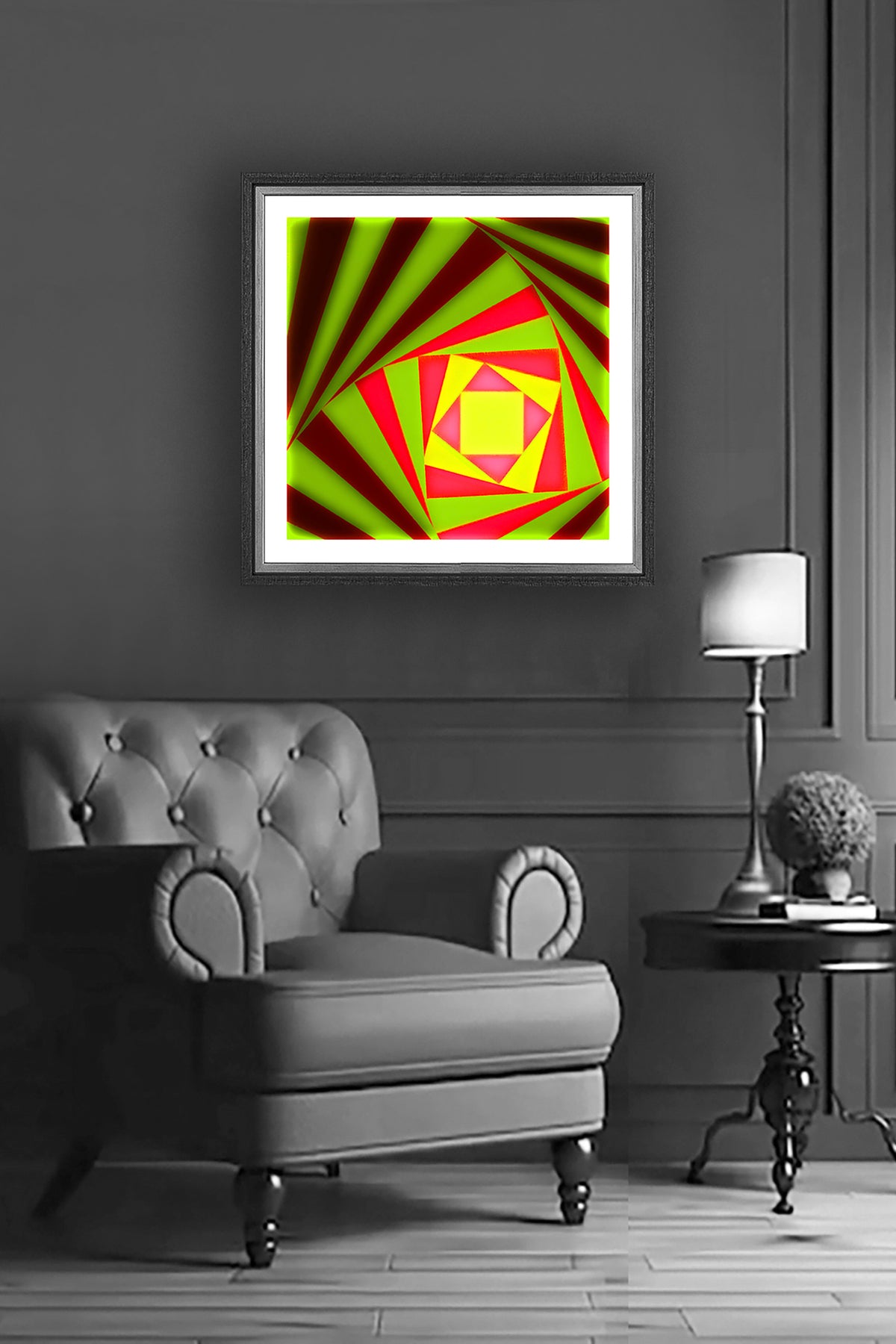 Outstanding dynamic Fine Art Print – Unique Piece