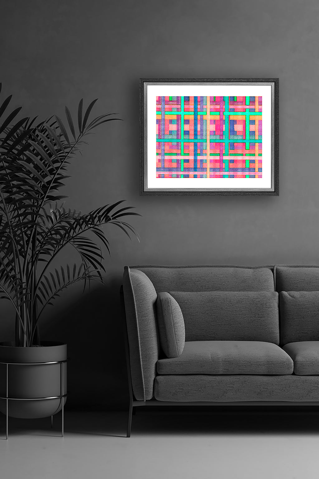 Outstanding vivid Fine Art Print – Unique Piece