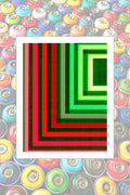 Powerful flashy Fine Art Print – Unique Piece