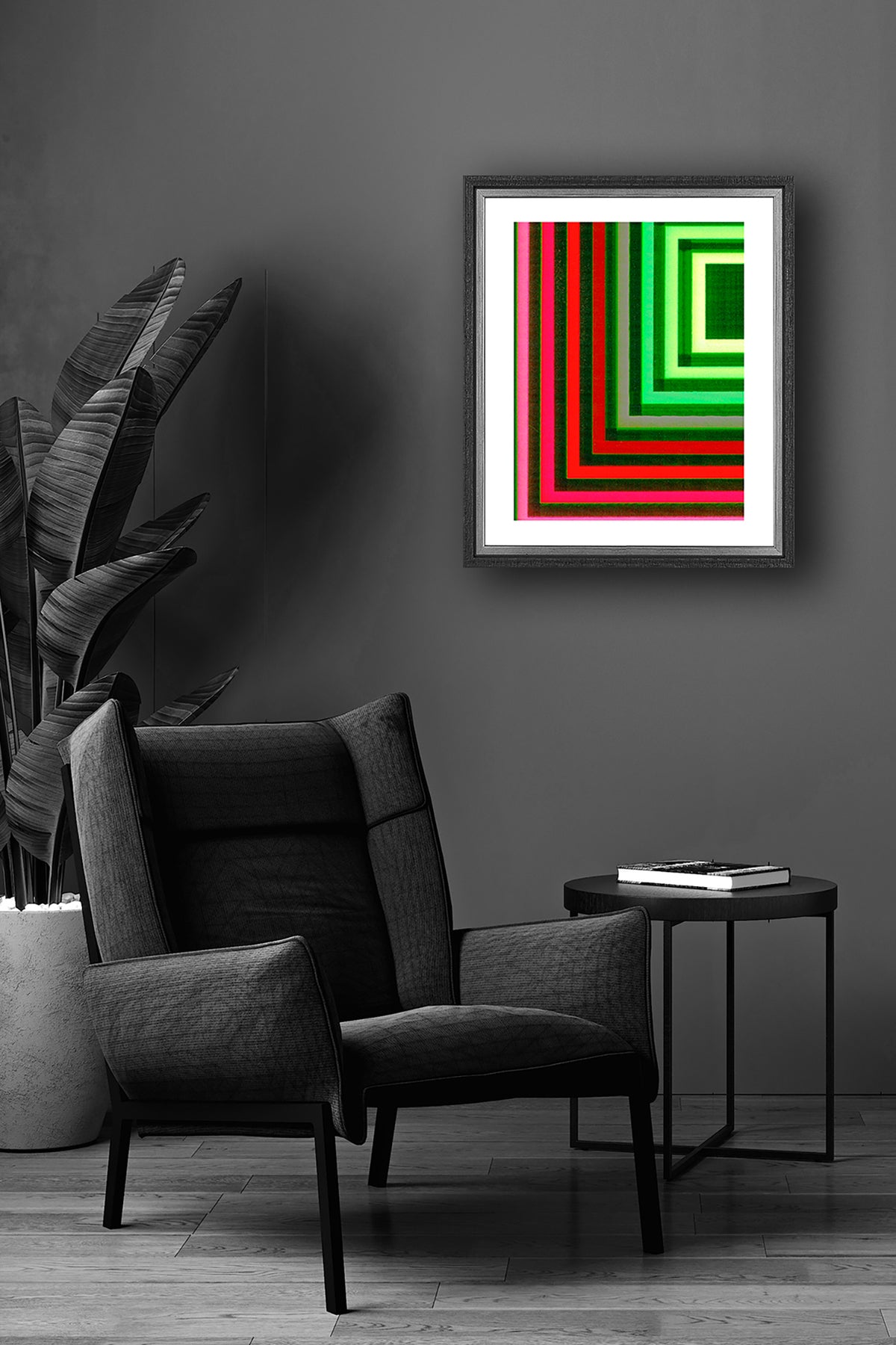 Powerful flashy Fine Art Print – Unique Piece