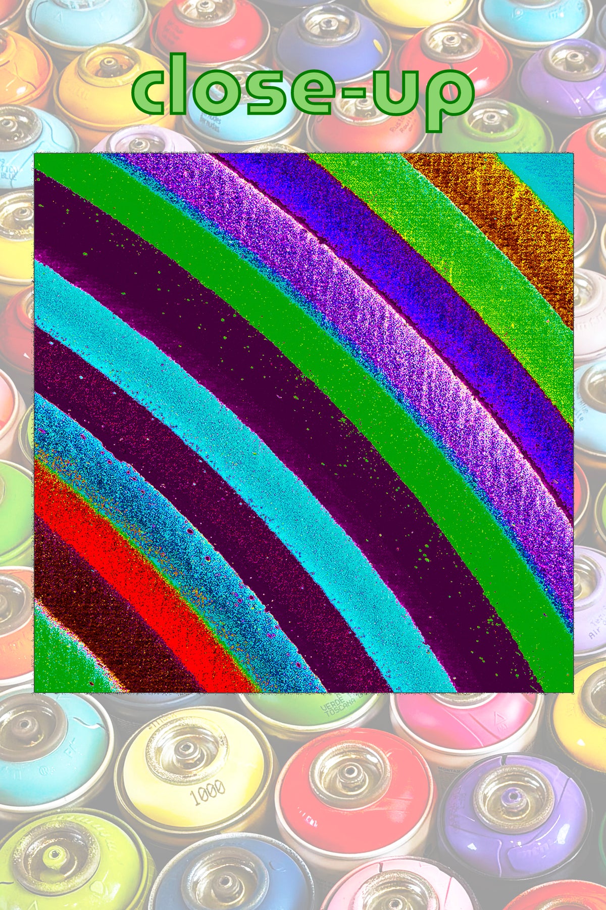 Vividly expressive Fine Art Print – Unique Piece